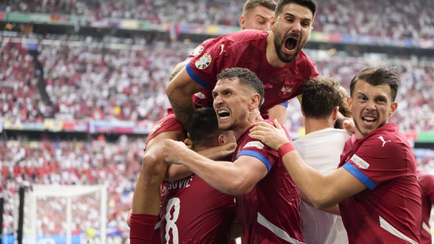 Denmark takes on Serbia in final match of a wide open group at Euro 2024