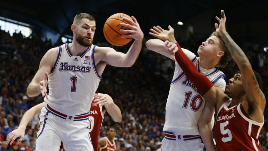 Dickinson Has 24 Points, 14 Rebounds As No. 3 Kansas Beats No. 9 ...