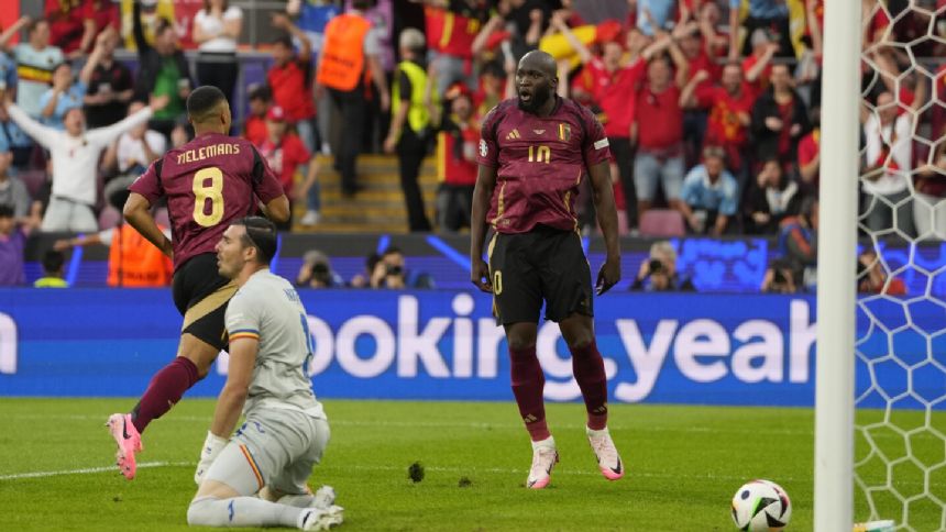 Doku says Belgium teammate Lukaku is 'scared to celebrate' after 3 goals ruled out by VAR