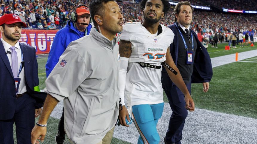 Jaylen Waddle still in concussion protocol, but Dolphins 'very optimistic'