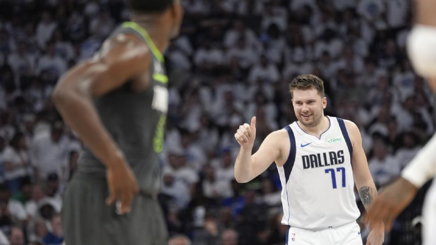 Doncic's 36 points spur Mavericks to NBA Finals with 124-103 toppling of Timberwolves in Game 5