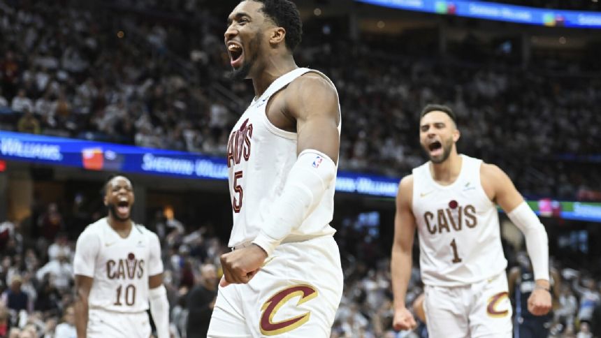 Donovan Mitchell agrees to a 3-year, $150.3M contract extension with the Cavaliers, AP source says