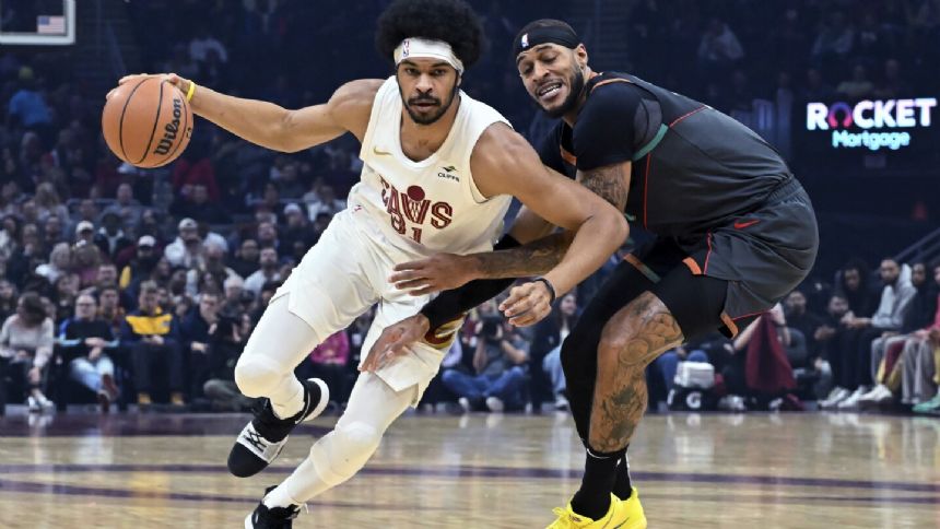Donovan Mitchell's 26 points, another double-double by Jarrett Allen send Cavs past Wizards 114-90