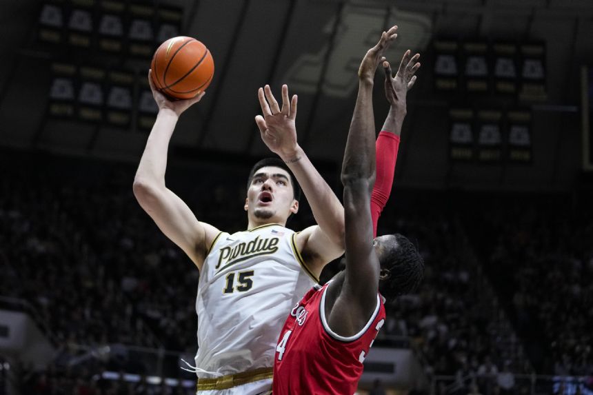 Edey has 21st double-double as No. 3 Purdue tops Ohio State