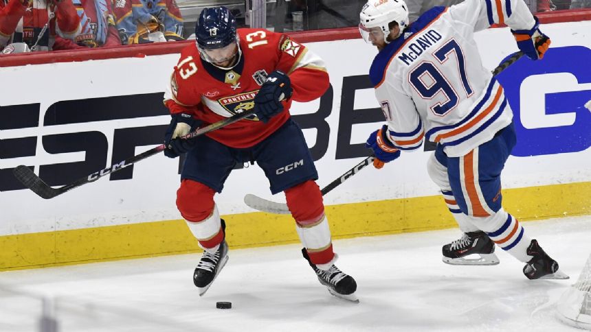 Edmonton Oilers fall short against poise of experienced Florida Panthers, drop Game 1 of Cup final