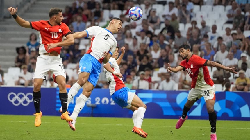 Egypt beats Paraguay on penalties to reach semifinals of men's soccer tournament at Olympics