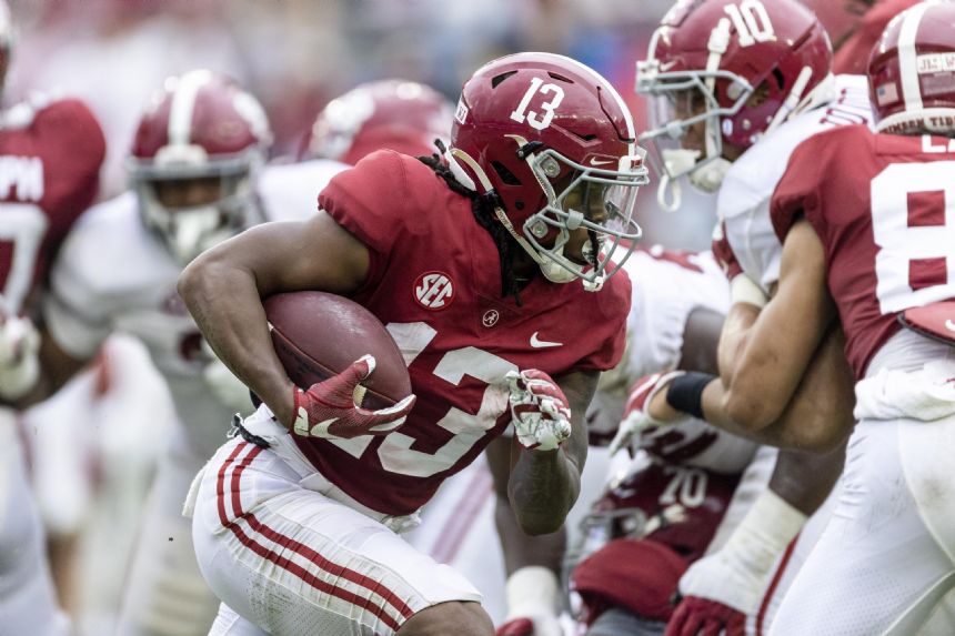 'Electric' tailback Jahmyr Gibbs set to make Alabama debut