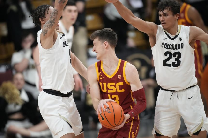 Ellis scores 21 to help USC cruise past Colorado 84-65