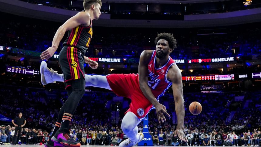 Embiid Has 38 Points And 14 Rebounds, Shakes Off Injury Scare In 76ers ...