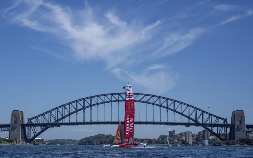 Emirates signs 3-year deal to sponsor British team in SailGP