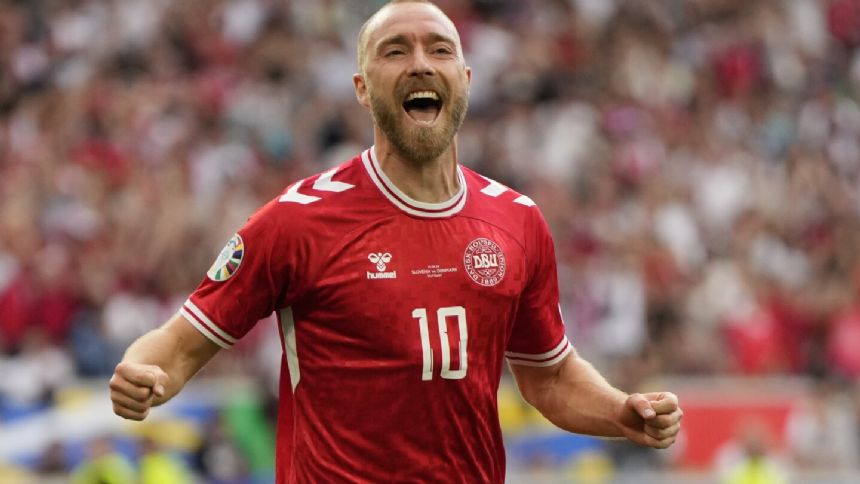 Eriksen has 'stomach issues' but expected to play for Denmark vs. Germany at Euro 2024, coach says