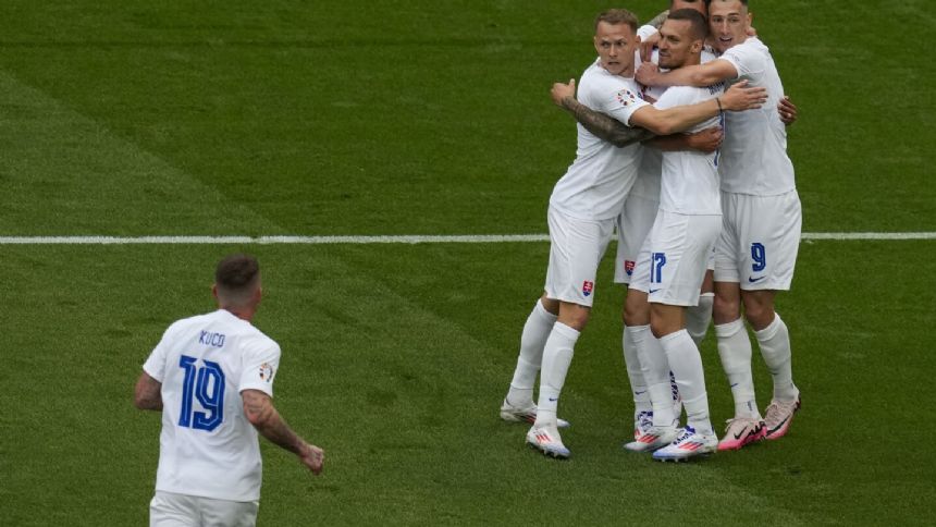 Euro 2024: Slovakia takes on Ukraine after two surprise results