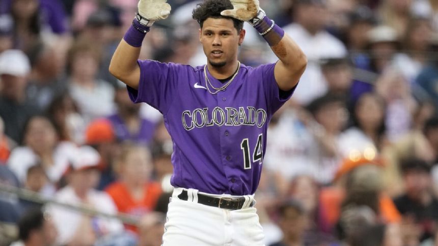 Ezequiel Tovar and the bullpen lead Rockies to 4-3 win over Astros