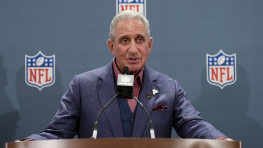 Falcons owner Arthur Blank says optimism is increased by new names atop the QB depth chart