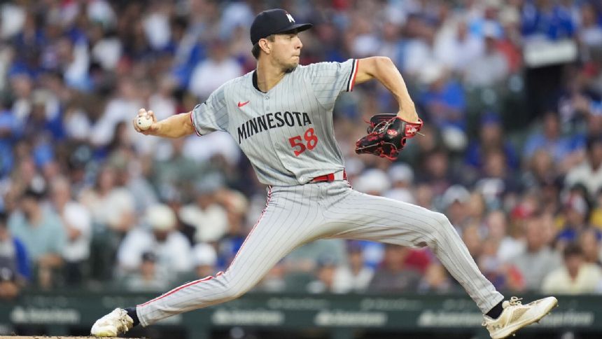 Festa strikes out career-high 9, Twins beat Cubs 3-0 and close within 3 1/2 games of Guardians