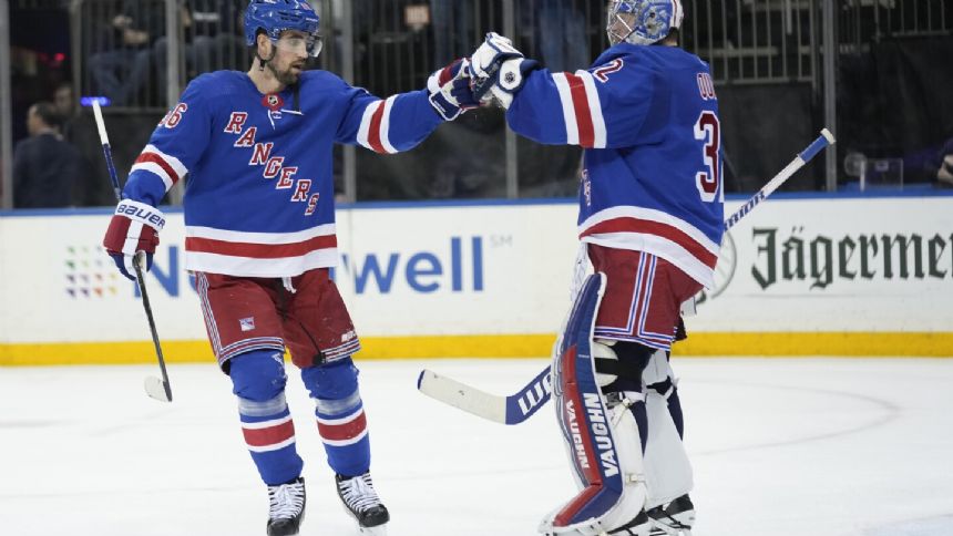 First-place Rangers beat Devils 3-1 for second straight win