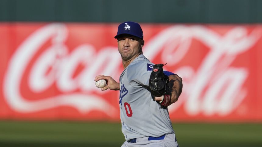 Flaherty sharp in his Dodgers debut and Ohtani reaches 30-30 club in a 10-0 win over the Athletics