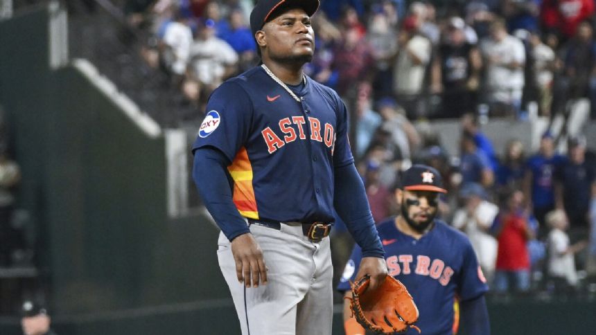 Framber Valdez just misses no-hitter, but keeps right on rolling for Astros