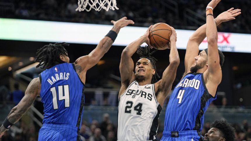 Franz Wagner leads Magic past Spurs, who get 30-point second half from Devin Vassell