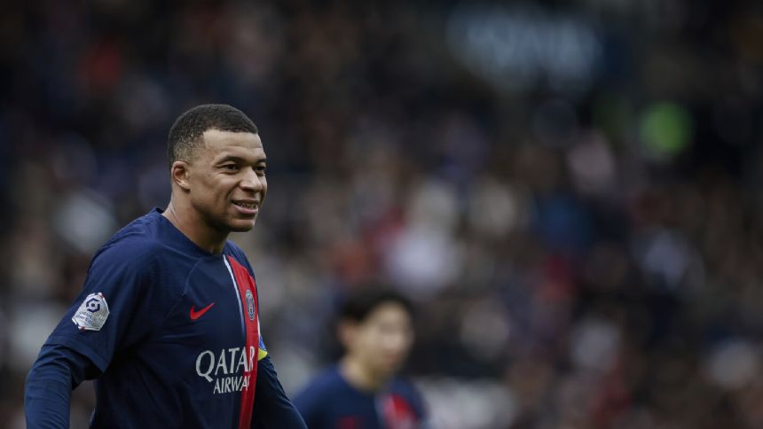 French league leader PSG draws again as Kylian Mbappe is left on the bench once more
