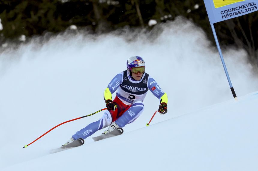 French skier Pinturault leads combined event at home worlds