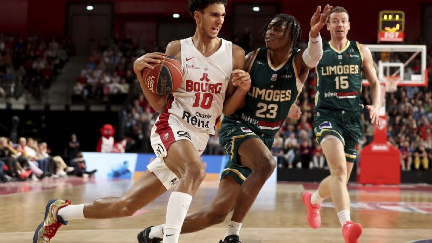 French teenager Risacher, G League's Buzelis headline list of top forward prospects in the NBA draft