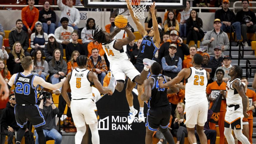 Freshman Jamyron Keller gets first start and helps Oklahoma State beat No. 19 BYU 93-83