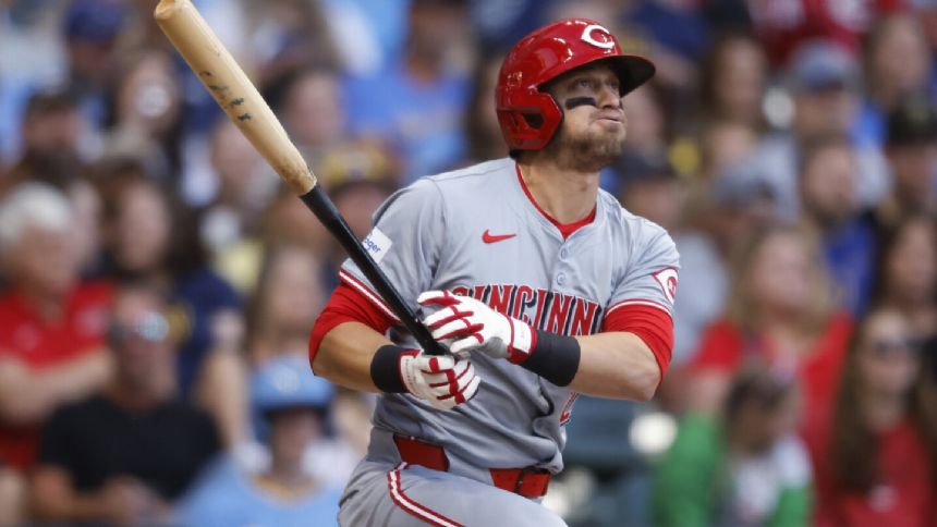 Friedl and Candelario homer off Peralta as Reds edge Brewers 6-5