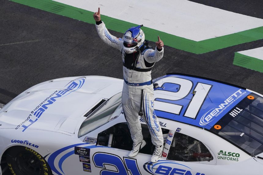 Austin Hill wins NASCAR Xfinity race in Atlanta Saturday