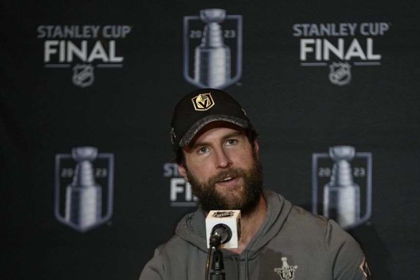 Golden Knights' Alex Pietrangelo gives new meaning to sacrifice, on and off the ice