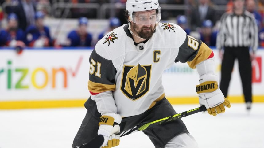 Golden Knights' Mark Stone cleared to return to practice on limited basis after lacerated spleen