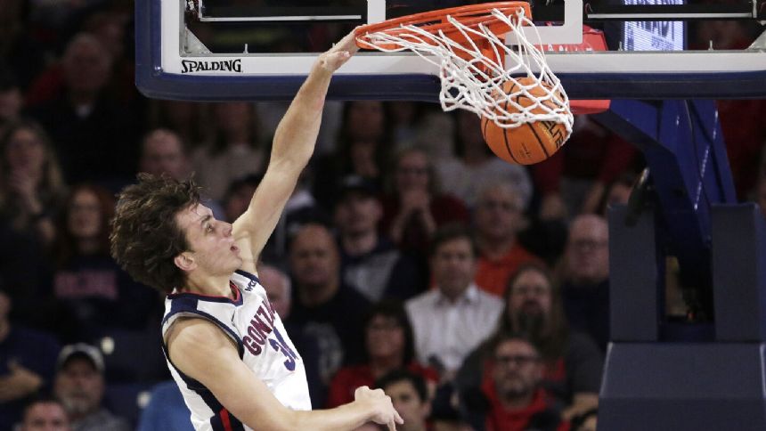 Graham Ike scores 25 points as No. 11 Gonzaga routs NAIA school Eastern Oregon 123-57