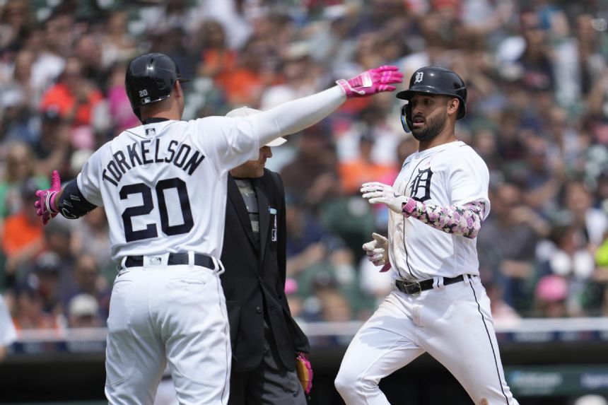 Greene, Baez, Baddoo lead Tigers past Mariners 5-3 to avoid sweep