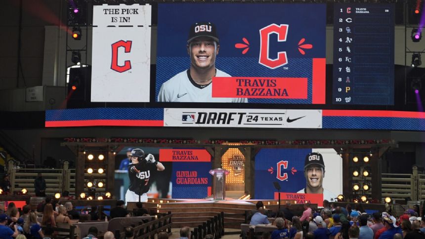 Guardians sign No. 1 overall draft pick Travis Bazzana of Oregon State