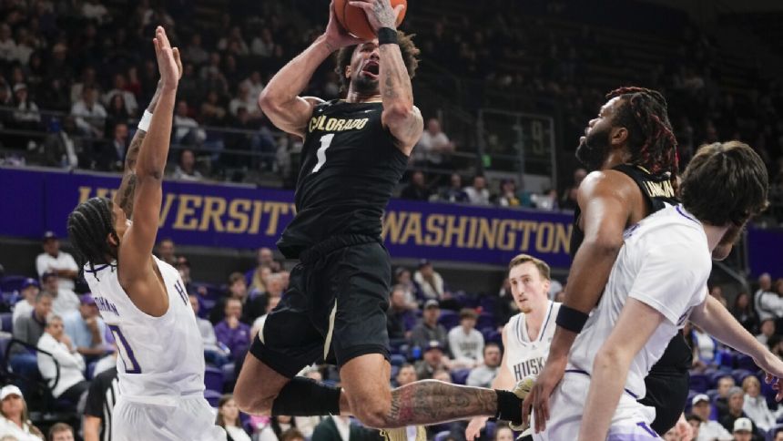 Hadley posts career-high 24 points and Colorado smokes Washington 98-81 for 4th-straight win