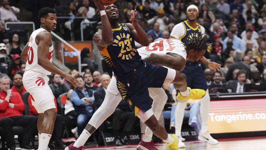 Haliburton, Siakam power the Pacers to a 140-123 win over the Raptors