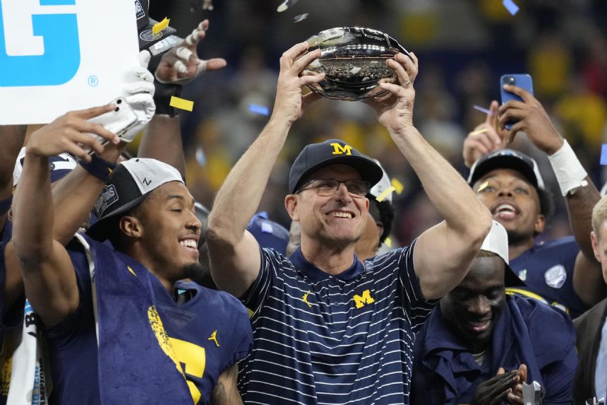 Harbaugh leaves spring with 'best version' of Wolverines yet