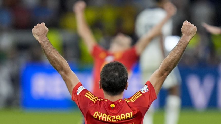 Hard-working striker Mikel Oyarzabal emerges as Spain's unlikely hero in Euro 2024 final