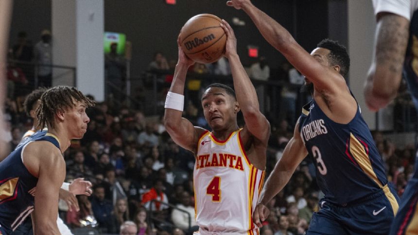 Hawks rookie G Kobe Bufkin out with fractured thumb