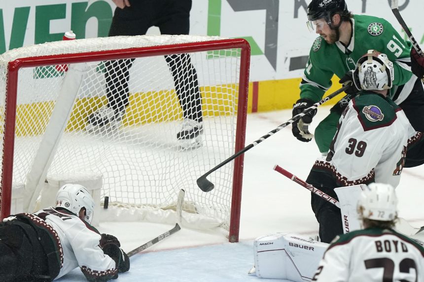 Heiskanen ends drought, Seguin nets 2 as Stars top Coyotes