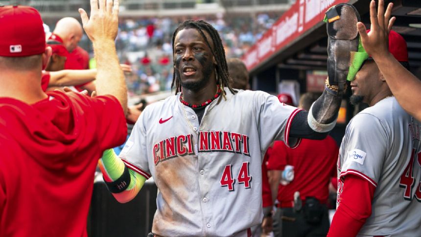 Hunter Greene gives up 2 hits in 7 scoreless innings as Reds run to 4-1 win over Lopez, Braves