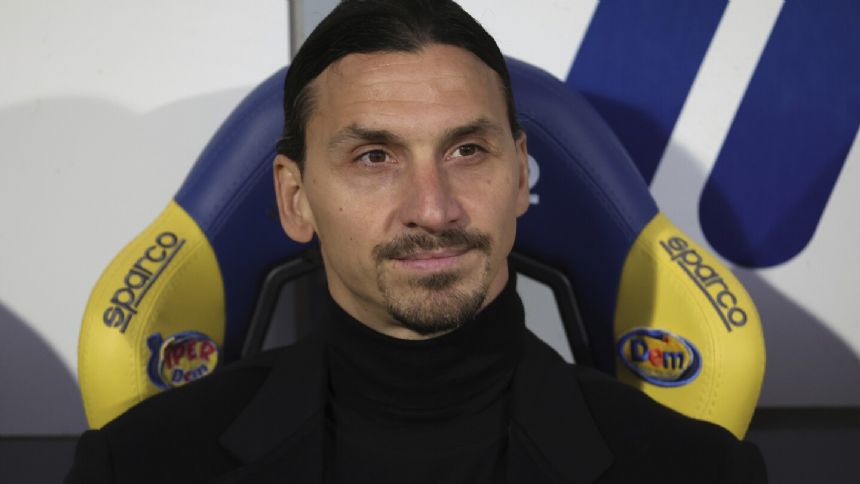 Ibrahimovic once again helping AC Milan mount improbable Serie A title challenge