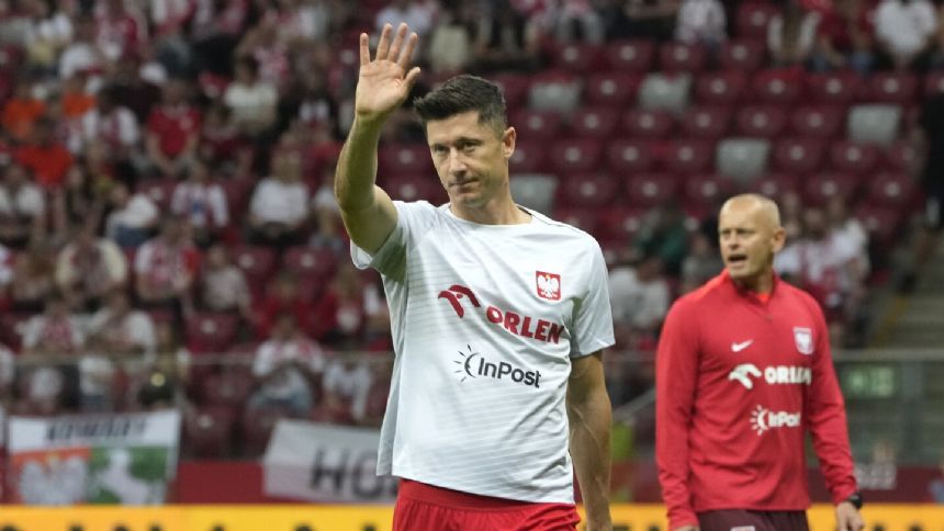 Injured Poland striker Robert Lewandowski will miss Euro 2024 opener