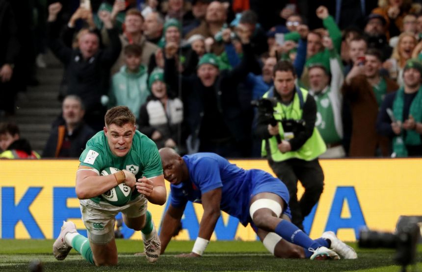 Injured Ringrose withdraws from Ireland before Italy game