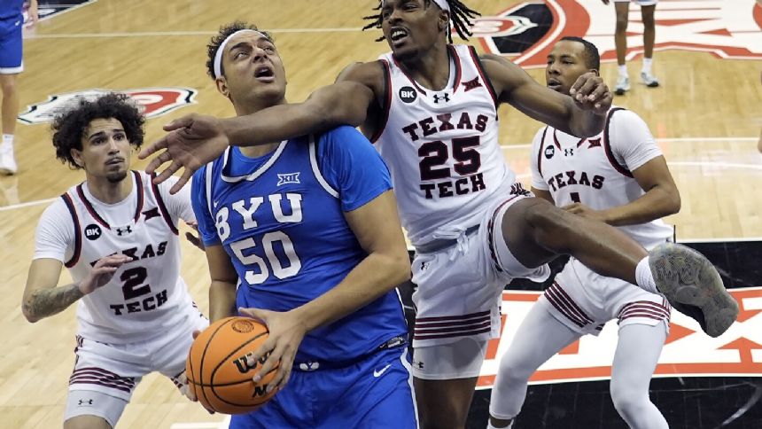 Isaacs scores 22 as No. 25 Texas Tech holds off No. 20 BYU for 81-67 Big 12 quarterfinal win