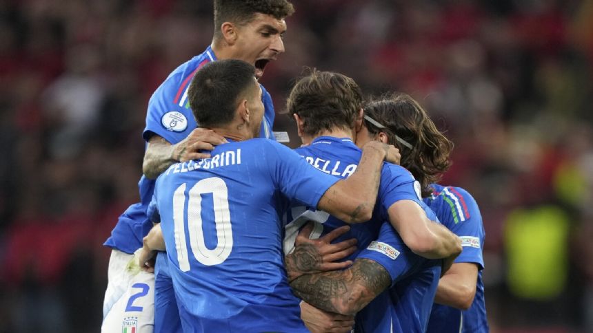 Italy recovers to beat Albania 2-1 at Euro 2024 after conceding goal after 23 seconds