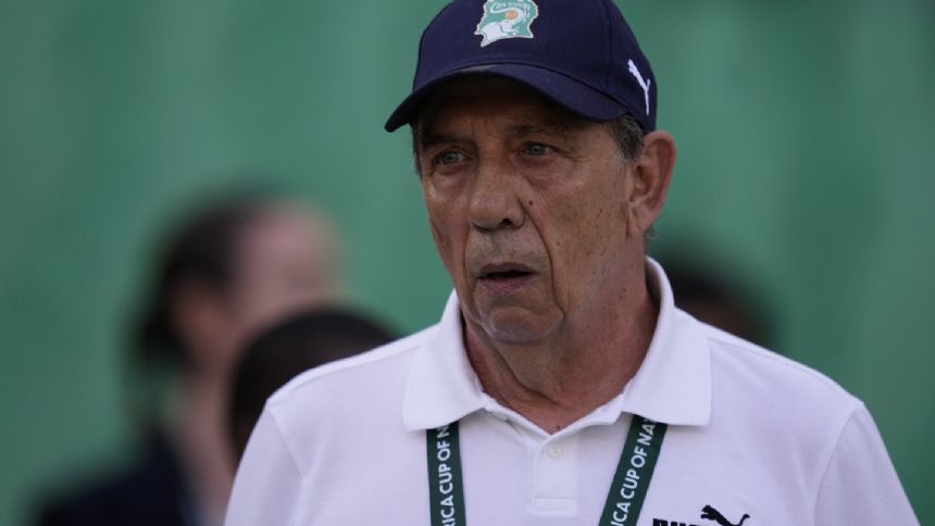 Ivory Coast fires Jean-Louis Gasset as coach despite team's chance to reach Africa Cup last 16