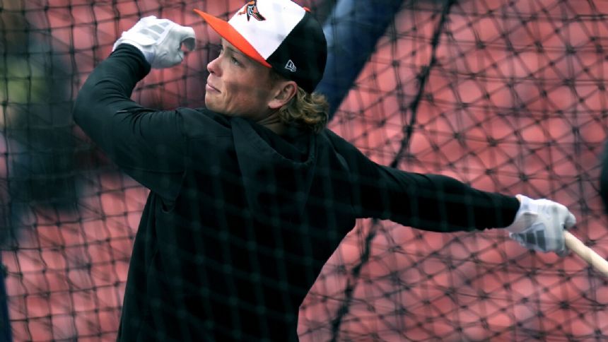 Jackson Holliday, baseball's top-rated prospect, makes MLB debut for Orioles at Fenway Park