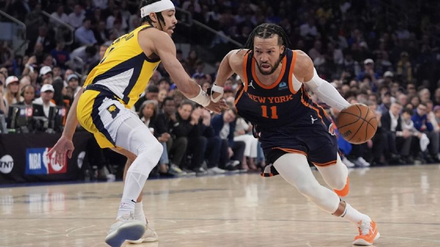 Jalen Brunson sparks Knicks past Pacers for 2-0 lead in East semifinals