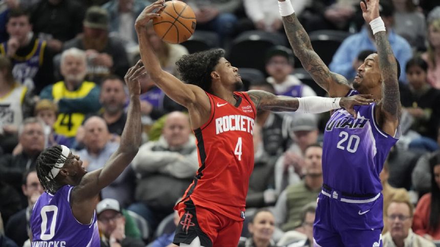 Jalen Green scores 34, leads Rockets to 11th straight win with 101-100 victory over Jazz